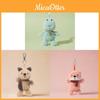 Forest Adventure Plush Dog Keychain With Soft Cotton Filling For Kids Gift