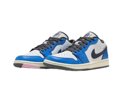 

Nike Air 1 Low Unisex Basketball Shoes Blue White Women s FV8439-104 EU 36 бежевий