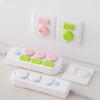 3colors Socket Protective Cover Child Safety Protective Covers Baby Power Switch with Handle Socket Plug Anti-shock Dust Covers