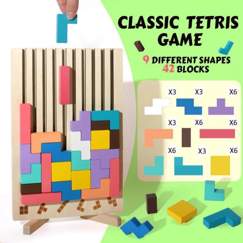 Wooden Stacking Puzzle Toys,Wooden Stacking Puzzle Toys Art-Home Decoration Home Accessories,Stress Relief Educational Gifts