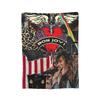 BONs JOVIs HEART Music Flannel Blankets  Vintage Throw Blankets for Home cm Rug Piece