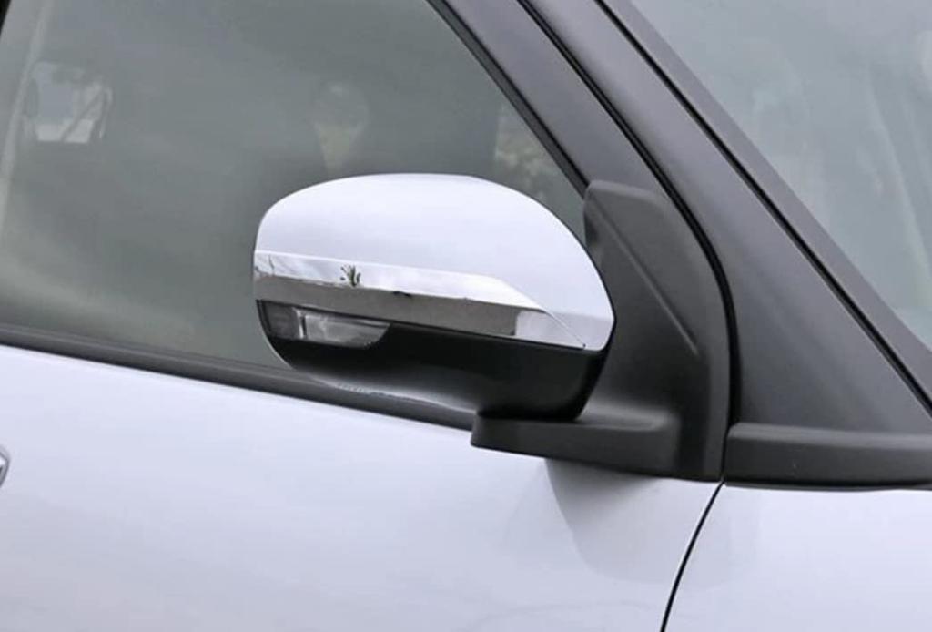 Icey car Door mirror and side mirror frame moldings above turn signals for the Daihatsu New Tanto Custom October 2022 minicar accessories parts