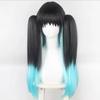 Anime Tokitou Muichirou Cosplay Wig Muichiro Tokito Wig Heat Resistant Synthetic Hair Wigs