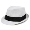 Sun visor summer out travel men straw hat top hat jazz beach hat