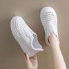 Women's Summer Platform Mesh Sneakers Cutout Sports Shoes Workout Gym Running Shoes Breathable Slip-On Walking Shoes Casual Tennis Sneakers for Women
