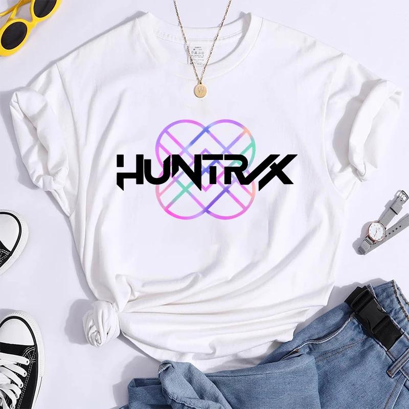 

New K-Pop Demon Hunters T-Shirt Harajuku Saja Boys Derpy Tiger Print Fashion Women Men Short Sleeve Summer Casual T-Shirt Top S