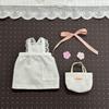 Zsiga Vintage Lace Overskirt Doll Clothes for BJD 6 Doll - Apron, Skirt, Long-Leg Kitty Cosplay Outfit