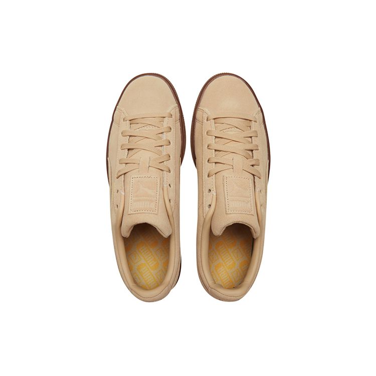Puma Zapatillas Unisex Suede Pebble Gum Crema 381174-02