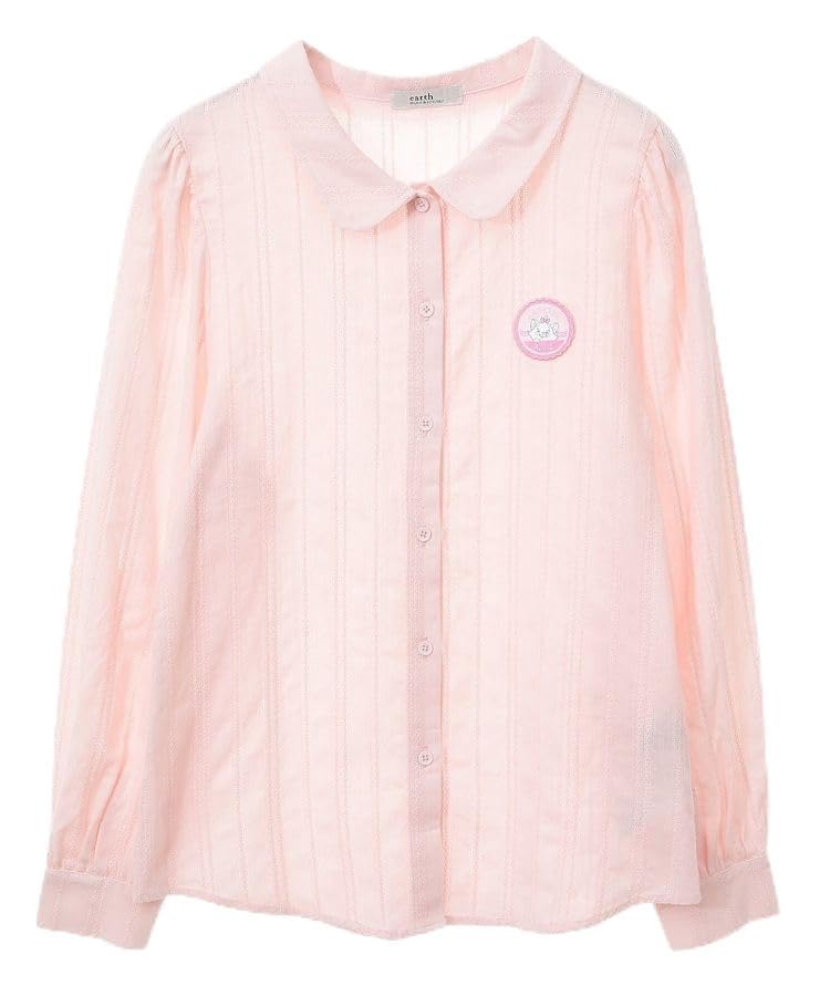 

Music Casual Blouse for Pink [Earth & Ecology] Disney/Marie/Patch Women, рожевий