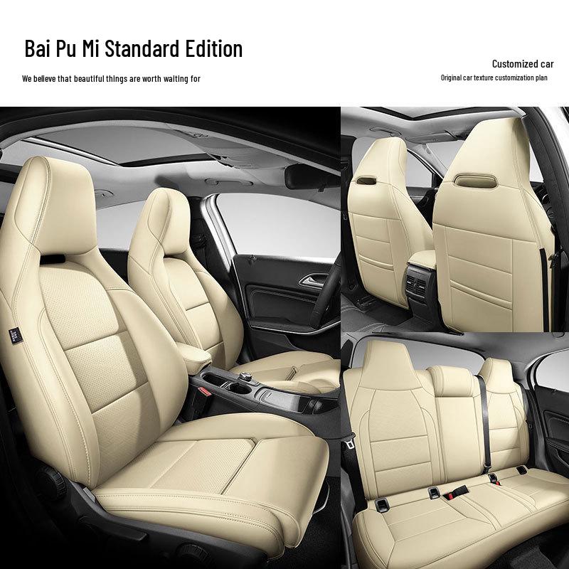Genuine Leather Full Coverage Seat Cover for Buick Regal, Envision, LaCrosse, Encore, Excelle