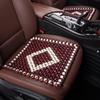 XB161 Universal Summer Wooden Bead Seat Cushion - Breathable, Cool, No Backrest, Four-Season Use