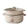 Multifunctional Electric Cooking Pot: Large Capacity Hot Pot, Non-Stick Frying Pan, Steamer - Ideal for Dormitories and Households