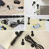 Cable Clips Cable Holders Black New Magnetic Cord Clips Cord Holders Cord Hooks Magnetic Retractable Cord Management USB Cable Earphone Cable