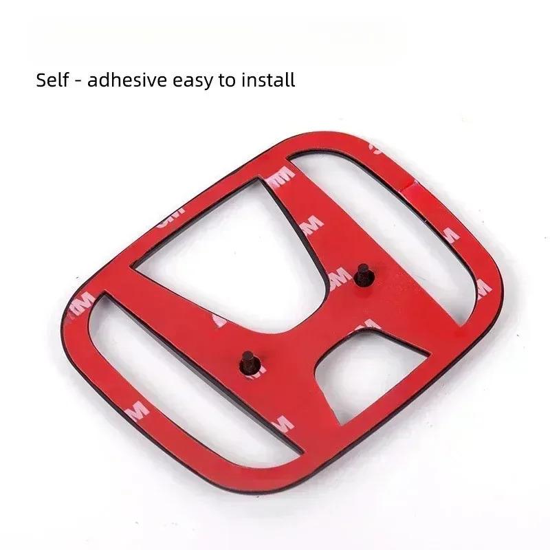 ABS Car Front Rear Badge Sticker for Honda City XR-V Envix CR-V STEPWGN Civic Accord ODYSSEY VEZEL Fit Auto Hood Grille Emblem