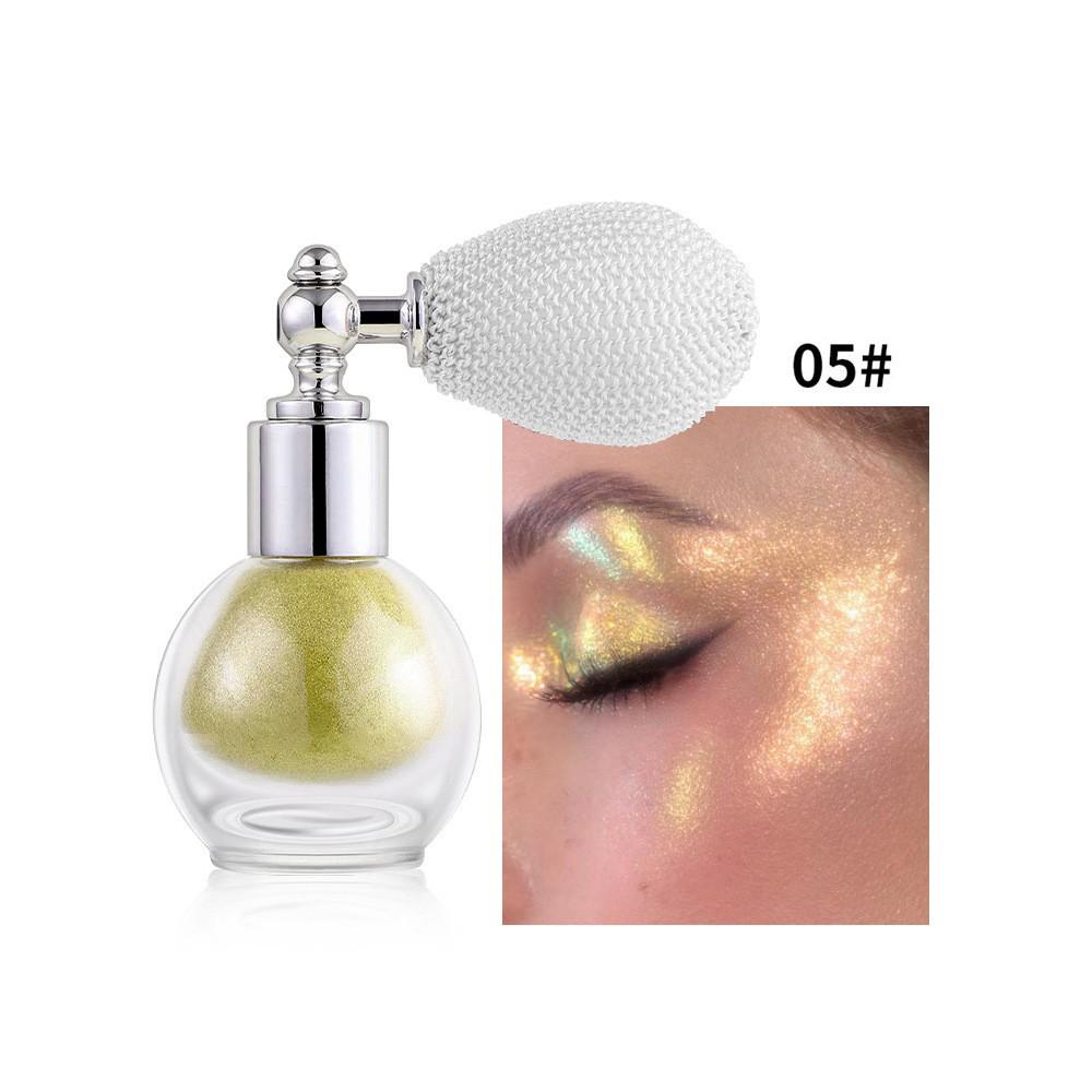 Cross-Border Glitter Highlighter Spray: Body Brightening Pearlescent Air Cushion Powder