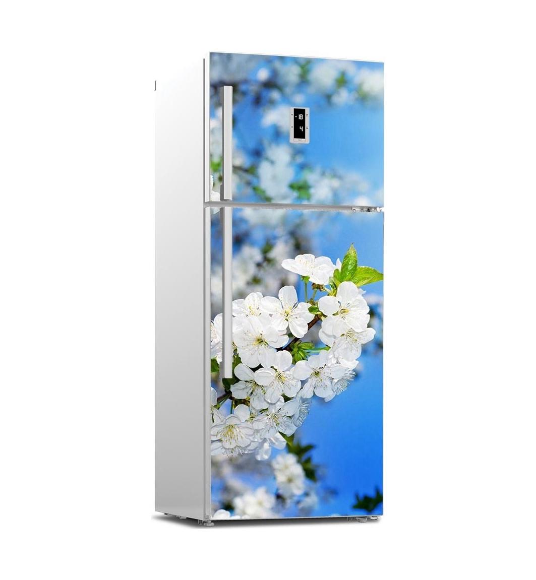 

39 стилей, красивые пейзажные наклейки на холодильник, крышка холодильника, дверная виниловая самоклеящаяся наклейка для декора кухонной мебели, наклейка для морозильной камеры, сделай сам 60x180cm