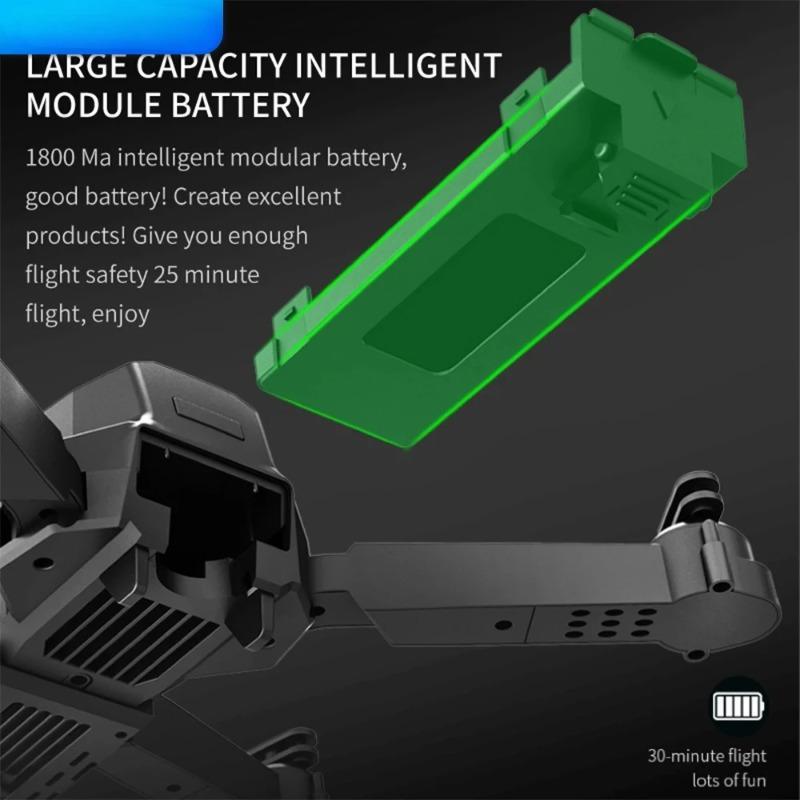 E99 Foldable Drone 4K Dual Camera Quadcopter RC Remote Control Altitude Hold FPV Live Video UAV Aerial Photography