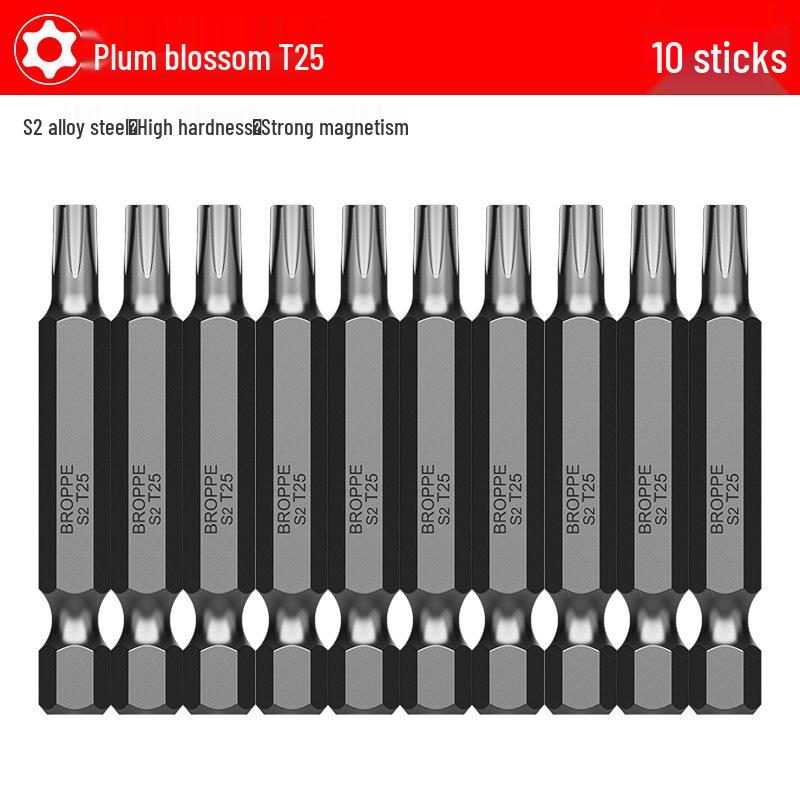 BROPPE Electric Magnetic Phillips Torx Hex S2 Drill Screwdriver Bit