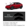 Car Body Protective Film for Tesla Model 3/Y/3+ 2024 TPU Transparent Film Front Rear Door Extended Invisible Car Clothing Set
