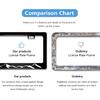 Mounta License Plate Frame Mounta Raised License Plate Frames For Car Decorative Parts Stainless Stee License Plate For Standard Us Canada License