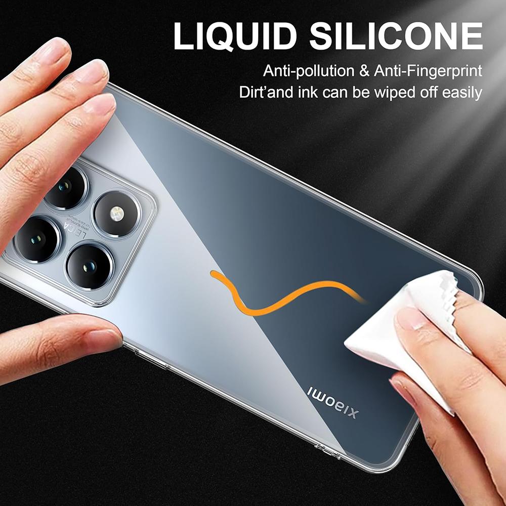 Transparente Schwarze Silikon Weiche Hülle Für Xiaomi Mi 15 14 14T 13 13T 12 12X 12S 11 11X 11i 10 10T Pro Lite Klare Ultra Dünne Abdeckung