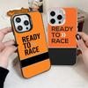 Ready To Race Shockproof Phone Case for iPhone 17 Air 16 16E 15 Pro Max 14 Plus 13 Mini 12 Back Cover Anti Fall Fundas