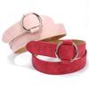 Creative Wide Belt Needle-Free Circle Casual Ladies Belt Simple Jeans Belt Belt Women