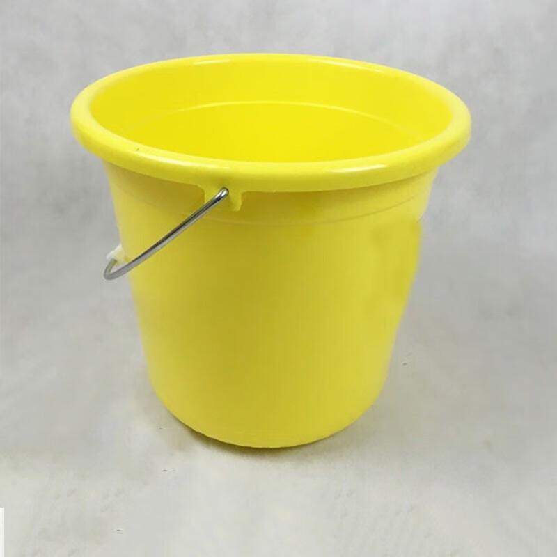 Homeglen Thickened Plastic Portable Water Bucket