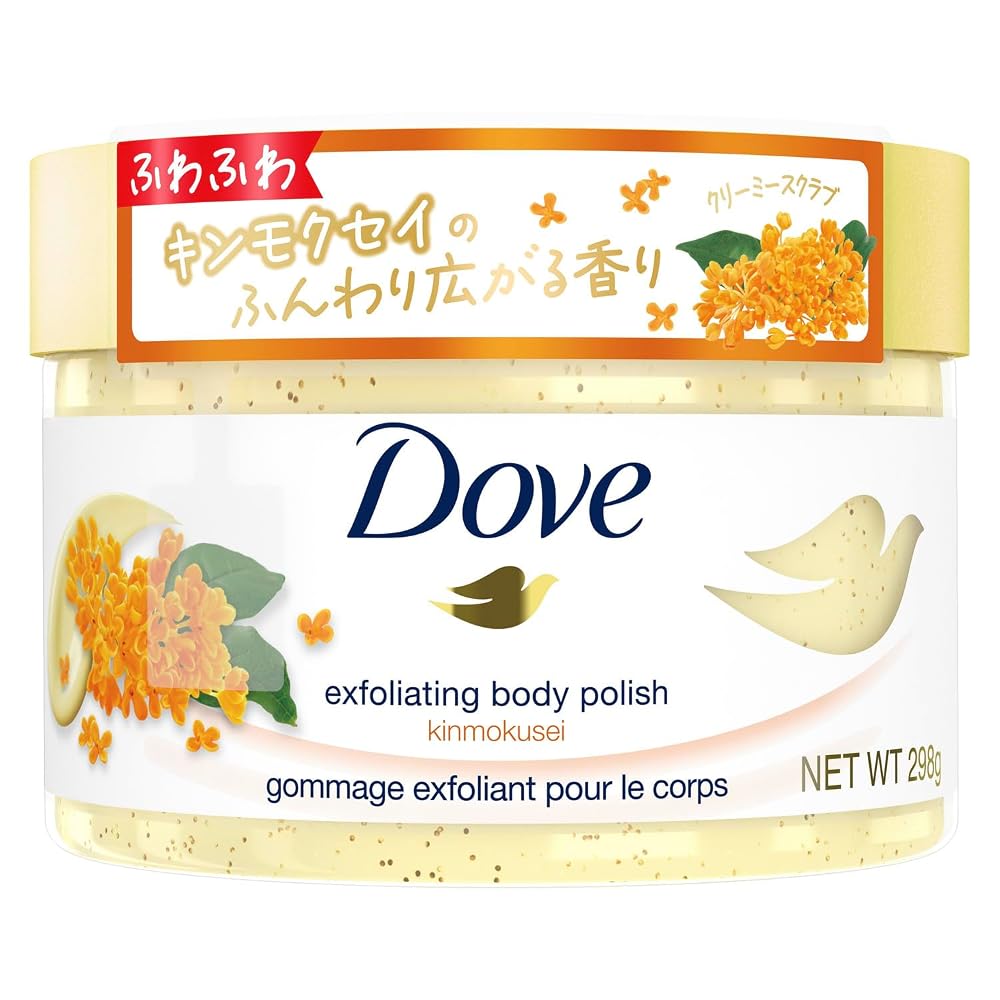 Dove Osmanthus Body Scrub 298g - Exfoliating, Tone-Up, Skin Care, Ideal Gift