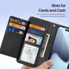 For iPhone 17 Pro Max Case DUX DUCIS Lawa Series Detachable Magnetic Cowhide Leather Cover Zipper Wallet