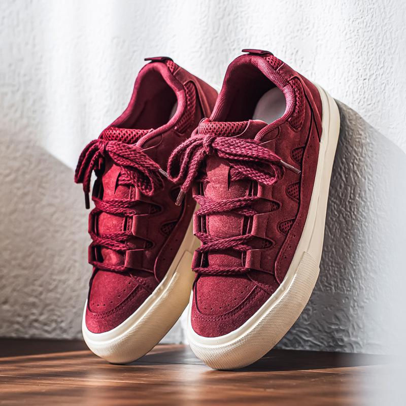 Tide brand board shoes American high street new casual bread shoes Korean version men's shoes student sports moral training shoes