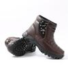 Men's Northeast Waterproof Snow Boots - Warm, Non-Slip, High Top Leather Winter Boots