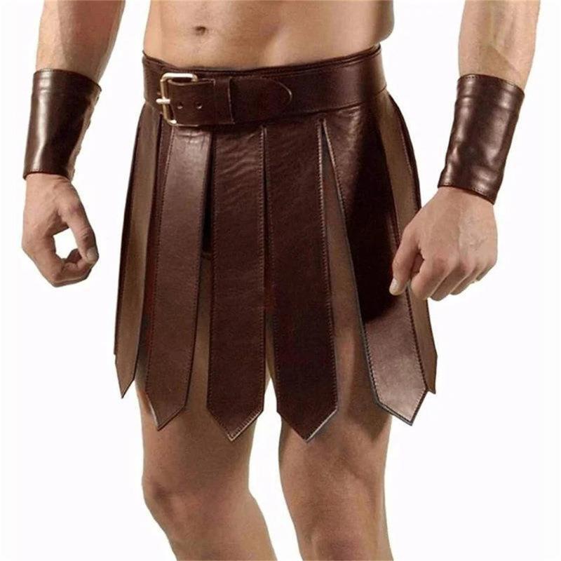 Halloween Cosplay Costume Tassels Waist Armors Gladiators Kilts Medieval Armors Skirt Roman Vikinges Pirate Belt Apron