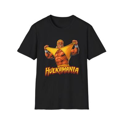 Hulkamania T-Shirt | Wrestling Retro Grafik