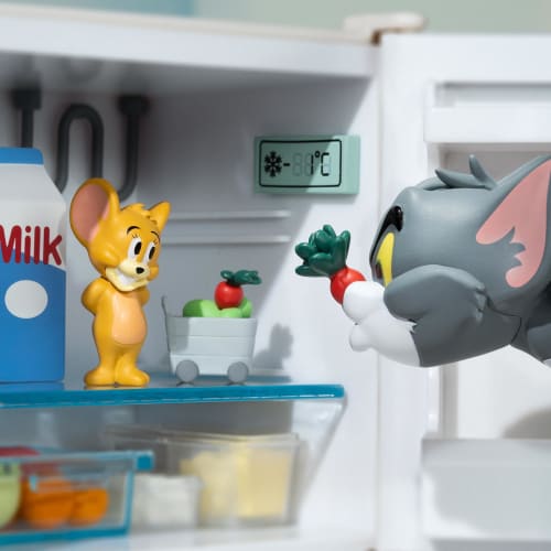 52TOYS BLINDBOX X TOM and JERRY "CLASSIC MOMENTS" Series Trading Figures, Blind Box Collectible Figures, Pre-painted Gachapon Desktop Decorations, Dol