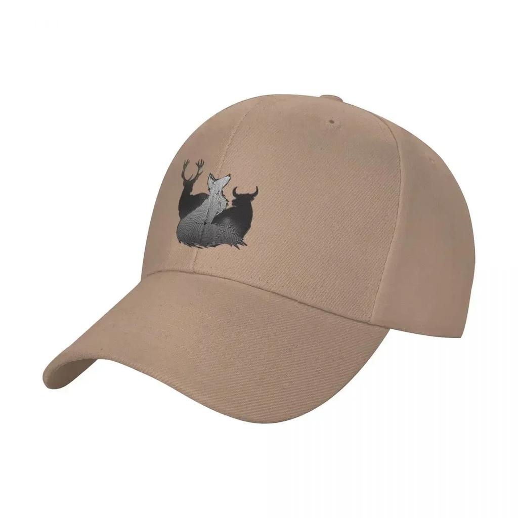 Stag Vixen  Bull Hypno Design Baseball Cap Rugby Brand Man Cap Birthday Men Golf Wear Womens