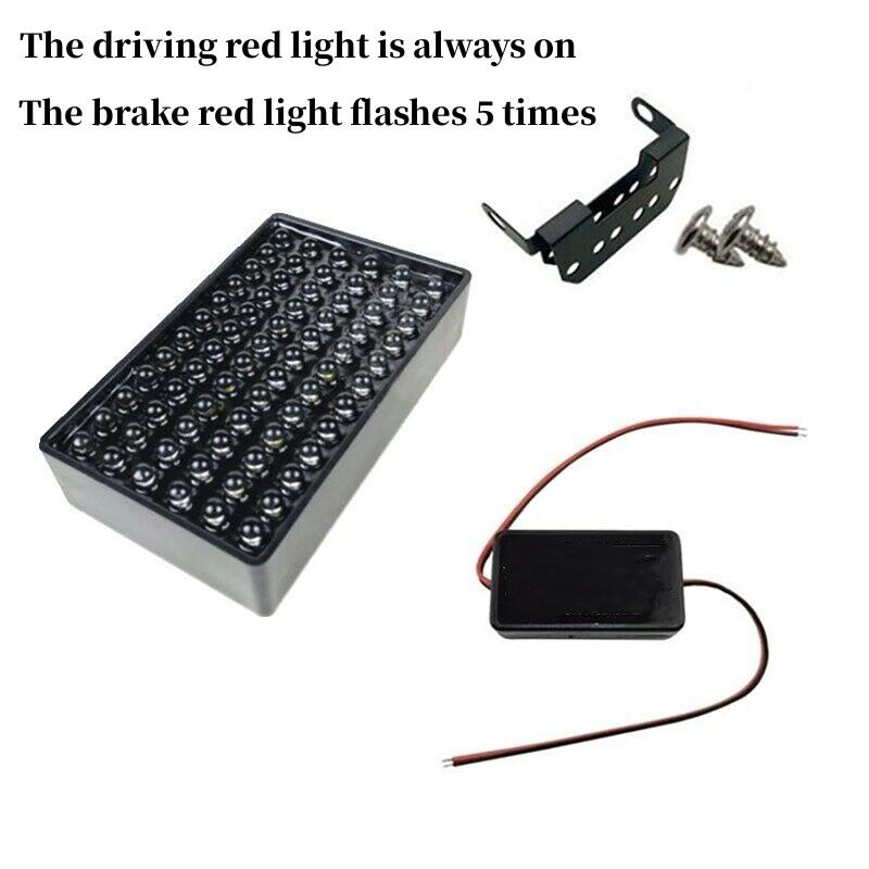 

12 В 72 светодиодный F1 стиль задний спойлер автомобиля светодиодный стоп-сигнал задний фонарь для губ для BMW для Benz для VW универсальный автомобиль Types 1