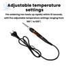 EU/US Electric Soldering Iron LCD Digital Display Adjustable Temperature Soldering Iron Kit 220V/110V Welding Repair Tools