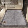 YISHANG Entrance Door Mat Home Entryway Rug Simple Durable Dirt-Resistant Doorstep Mat Living Room Hallway Carpet Luxury Door Mat