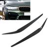 2pcs Headlight Eyebrow Left Right Replacement for 5 Series G30 G31 G38 F90 M5 525I 530I 540I 2017‑2021