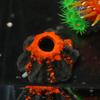 Durable Fish Tank Aquarium Ornament Decorations Air Bubble Stone Volcano Shape Oxygen Pump