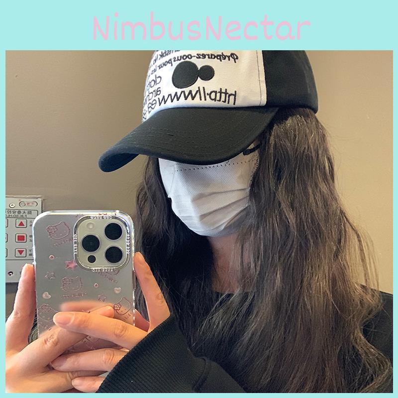 American Trendsetting Style Baseball Cap  Women With Unique Color Design Block