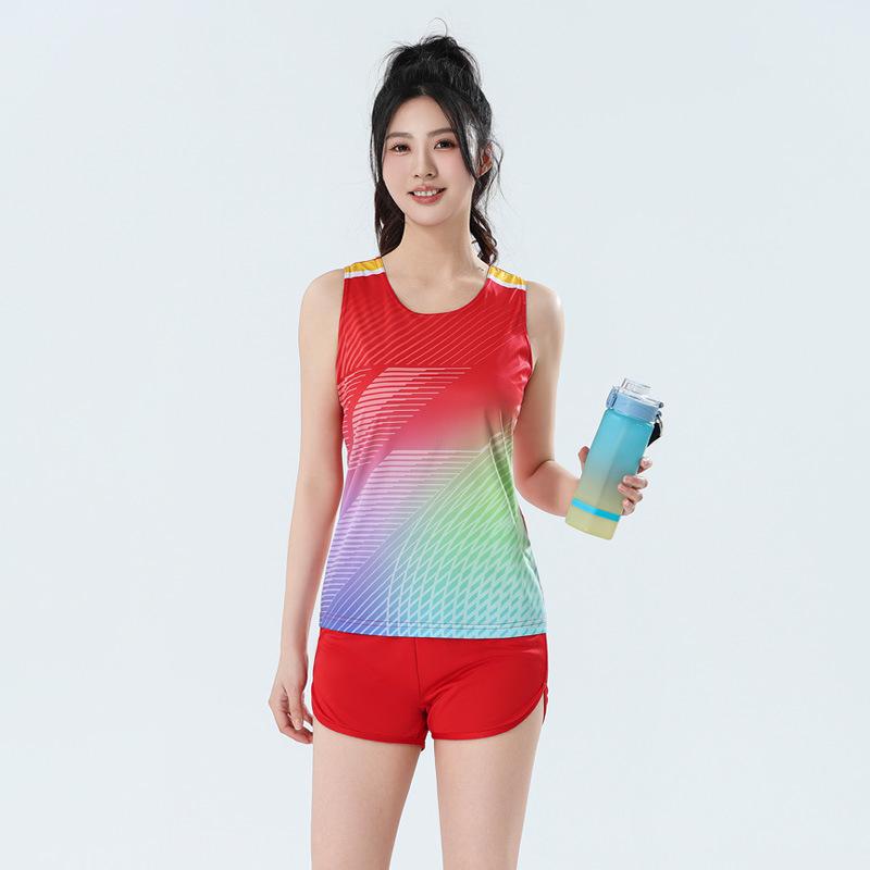 Men's Quick-Dry Track & Field Marathon Vest Set for Students & Athletes