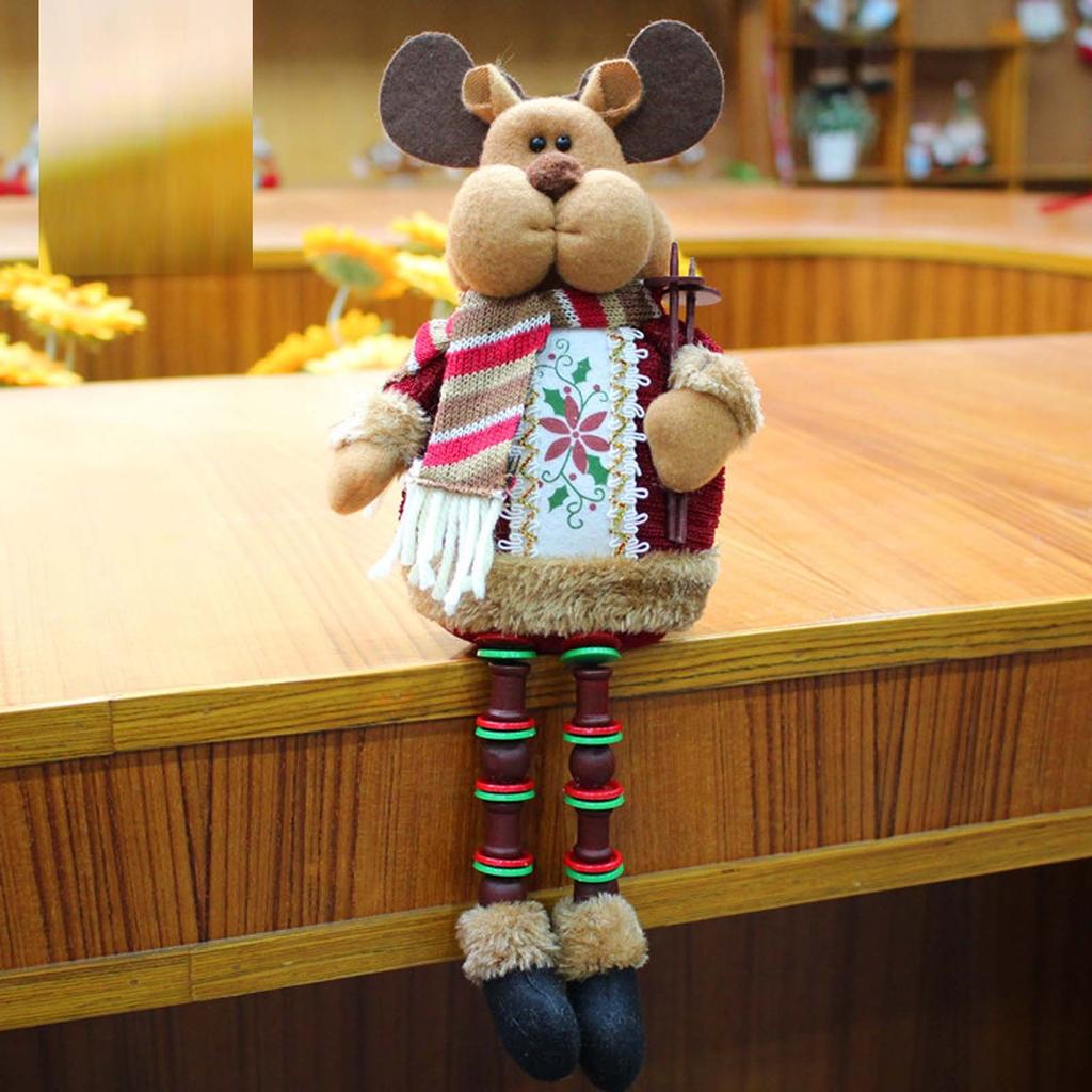 Nová Velká Panenka Santa Clause Sněhuláka Los Děti Vánoční Dárek Ozdoby na Vánoční Stromek Domácí Svatba Party Potřeby Plyšové Ozdoby