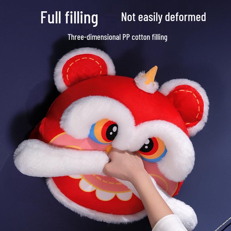 2025 Year of the Snake Lion & Snake Hand Warmer Plush Mascot - Chinese Style Company Gift