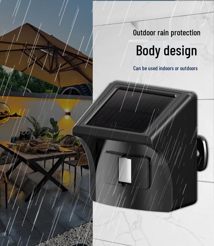 Solar-Powered Wireless Driveway and Doorway Alarm Sensor