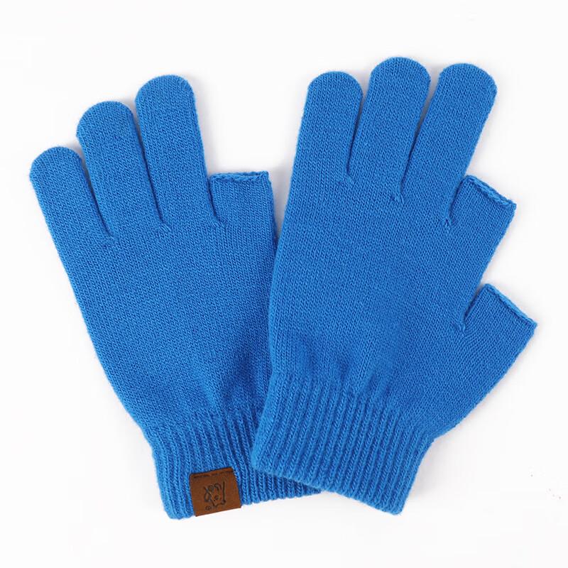 

REACH STAR Теплые вязаные перчатки без пальцев One Size