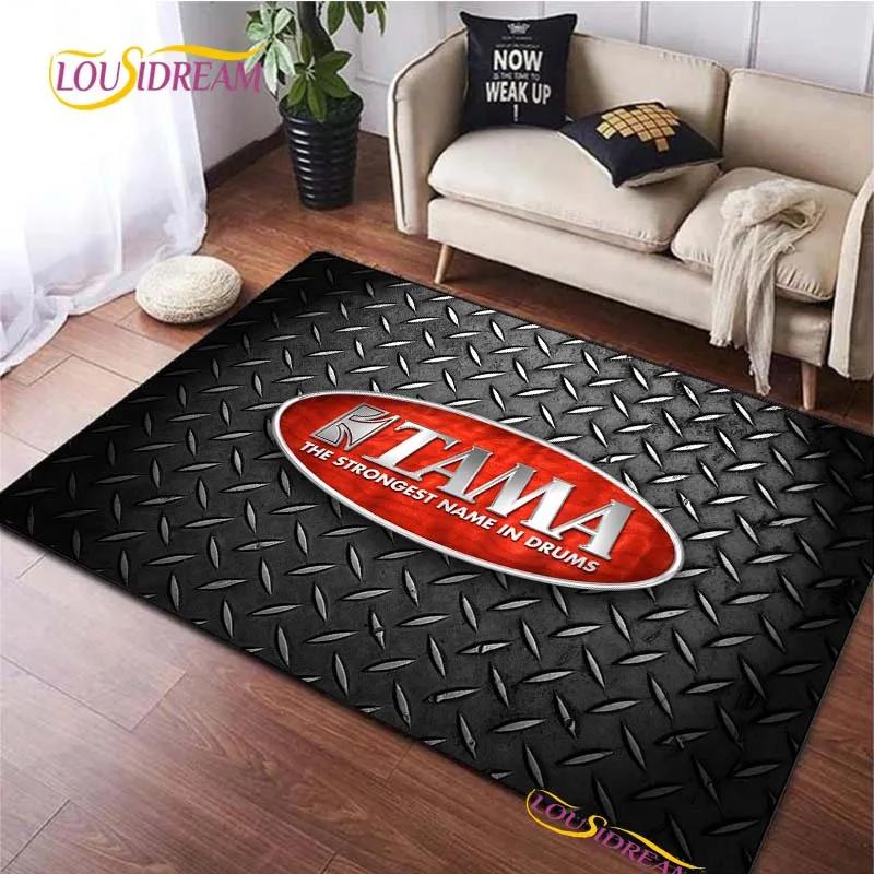 Fashion Brand Drums Carpet for Living Room Bedroom Rugs Kids Kitchen Door Unslip Floor Mats Birthday Gift Photography Props Rug