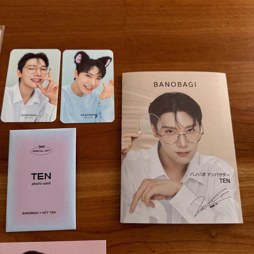[USED] TEN BANOBAGI Meet & Greet Bonus Set