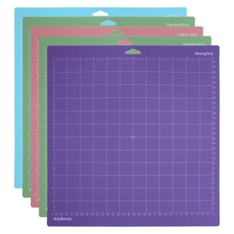 Multi-color PVC Engraving Machine Pad 12* 12-inch Adhesive Engraving Machine Pad Manual Diy Cutting Pad